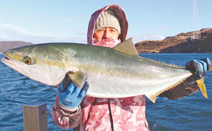 鳥羽沖イワシ泳がせ釣りで大物連発！【勝丸】ヒラメ・マダイ・寒ブリ・スズキと絶好調