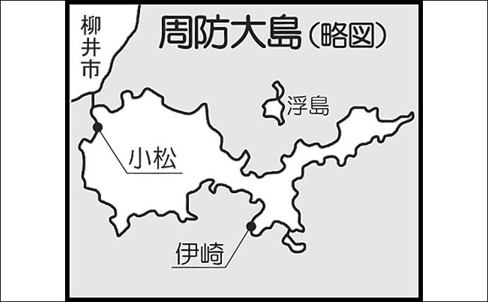 堤防アジング釣行で26cm頭に良型アジを20尾キャッチ【山口・周防大島】