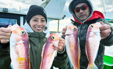 高級魚アマダイを狙いの船釣りに挑戦【神奈川・相模湾】流用タックルでアカ…