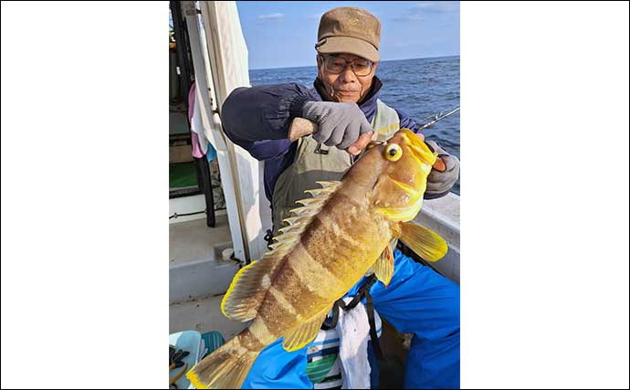 【船釣り釣果速報】エビラバで4kg級を筆頭に良型マダイ複数安打（福岡）