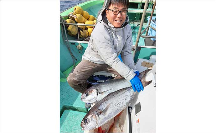 【船釣り釣果速報】エビラバで4kg級を筆頭に良型マダイ複数安打（福岡）