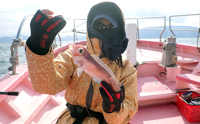 船でのエサ釣りでシロ＆アカアマダイ両本命キャッチ成功！【静岡・第八幸松丸】