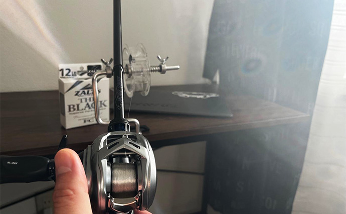 【自宅で簡単にリールへ釣り糸が巻ける！】リサイクラーを購入して使ってみた