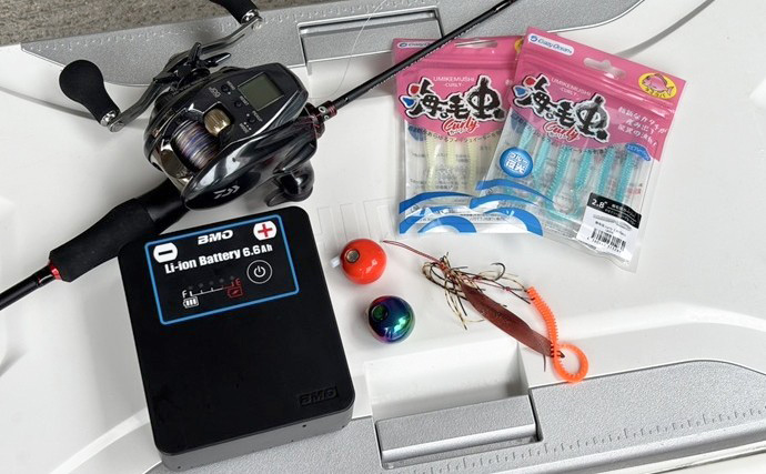 【船長直伝】ディープタイラバのキモ　電動リールに「リチウムイオンバッテリー」がお勧めなワケとは？