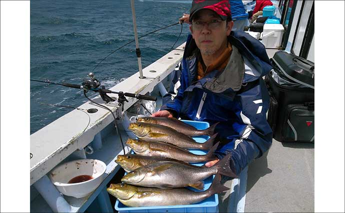 【沖釣り釣果速報】御前崎沖の五目便でシマアジ・カンパチなど多彩な魚種がヒット中（愛知・静岡）