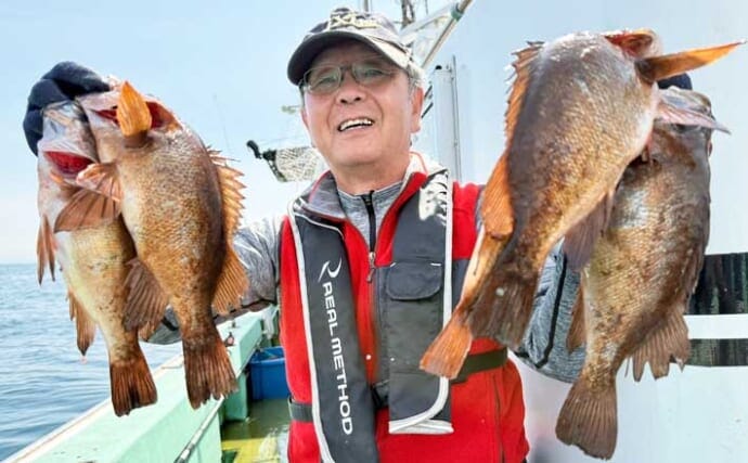 【船のエサ釣り釣果速報】メバル釣りで尺メバル混じりで大型が入れ食い！（福岡）