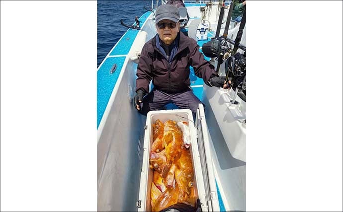 【船のエサ釣り釣果速報】メバル釣りで尺メバル混じりで大型が入れ食い！（福岡）
