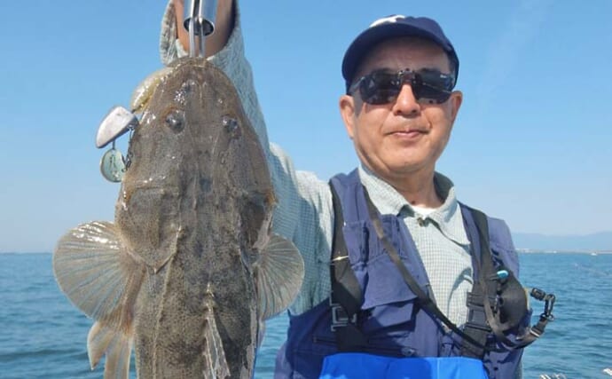 ルアーマゴチゲームに初挑戦【愛知・玉や丸】船長のアドバイスで45cmの本命をキャッチ