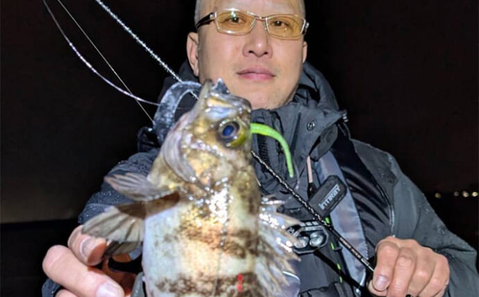 名古屋港ボートアジング釣行でメバルにシーバスを手中【愛知・アールホリック】アジはどこに？