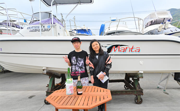 「夢のマイボートを購入！」進水式＆初釣行でイトヨリやオオモンハタを手中【静岡・沼津】