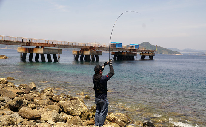 「食い渋りを打破！」DUELの定番エギ『EQ』と遠投型『マグパタ』で春アオリを攻略【長崎】