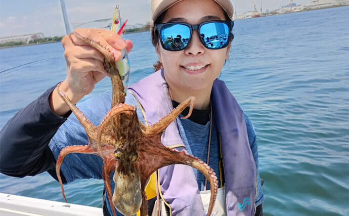 解禁初日の東京湾マダコ釣りは好調スタート【神奈川・忠彦丸】20尾達成の猛者も登場