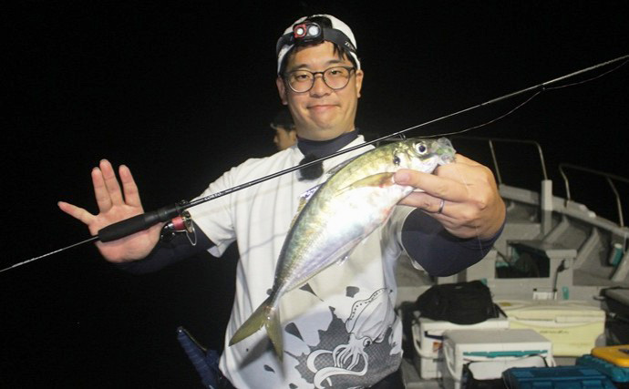 「30cm後半のビッグアジが連発！」ベイトとスピニングを使い分けてバチコンアジングを攻略【三重】