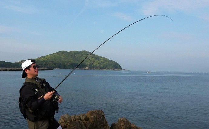 「2.2kg頭に春アオリイカ3杯！」オリムピック新作エギングロッドで攻略【三重・志摩】