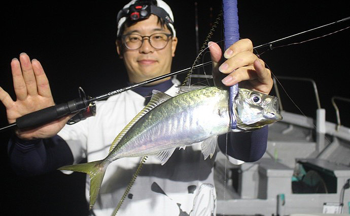 「30cm後半のビッグアジが連発！」ベイトとスピニングを使い分けてバチコンアジングを攻略【三重】