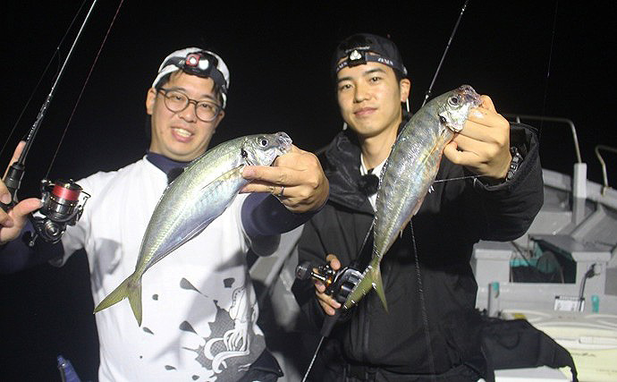 「30cm後半のビッグアジが連発！」ベイトとスピニングを使い分けてバチコンアジングを攻略【三重】