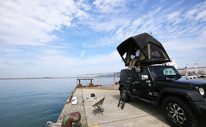 釣り人の夢【寝ながら釣り】が現実に！ ルーフトップテント『peakpod』で快適フィッシング