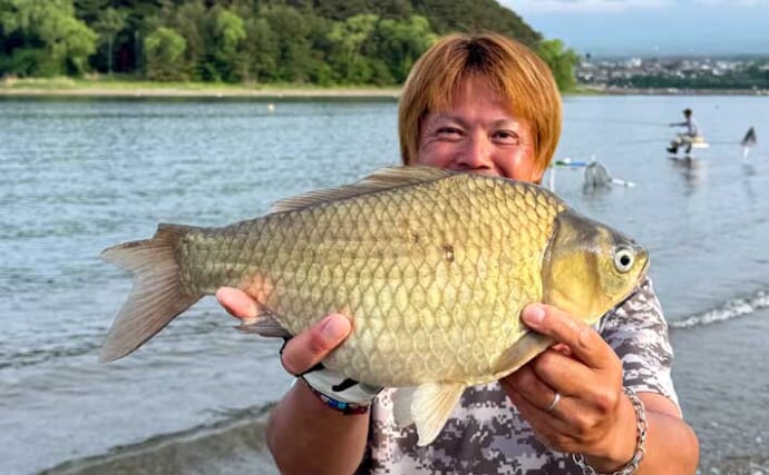 吉田康雄のザ・チャレンジへらぶな【出せるのか！？尺半超in河口湖：第4回】