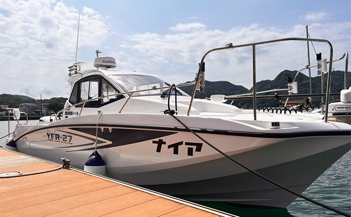 「操船初心者も安心！」最新の運転支援システム搭載のレンタルボートでワラサ手中【静岡・沼津】