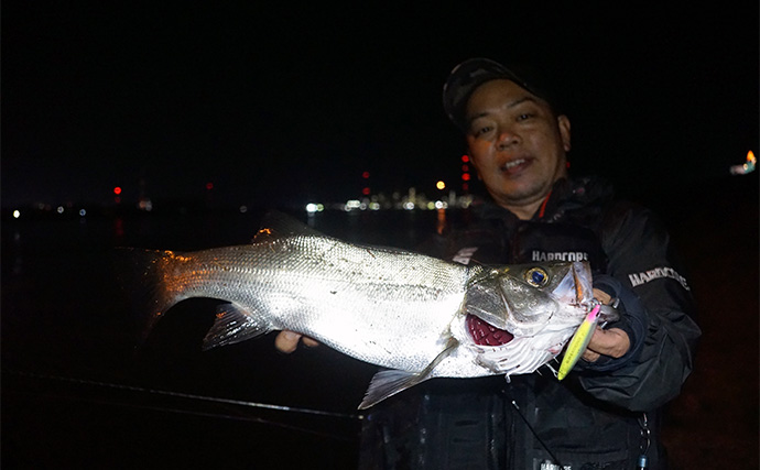 「超遠投で大型河川のシーバスを攻略！」ソニックブームシリーズを使い分けて本命と対面【大分】