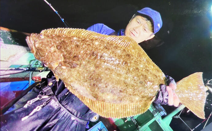 新潟でのっこみマダイ＆泳がせヒラメのリレー釣り満喫【安盛丸】両本命ゲットも活性はいまいちか