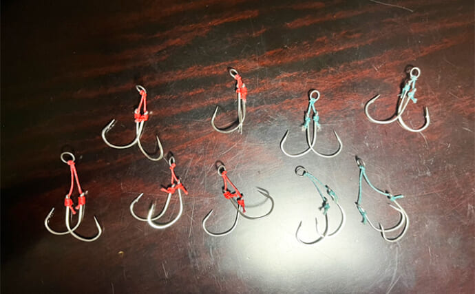 材料費はたったの105円！」SLJ（スーパーライトジギング）用