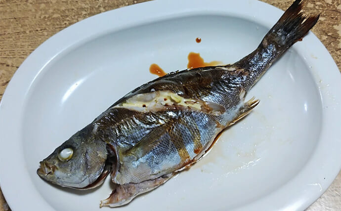 釣った魚で作る「焼き物」レシピ：ハンサコの網焼き　バターしょう油が決め手