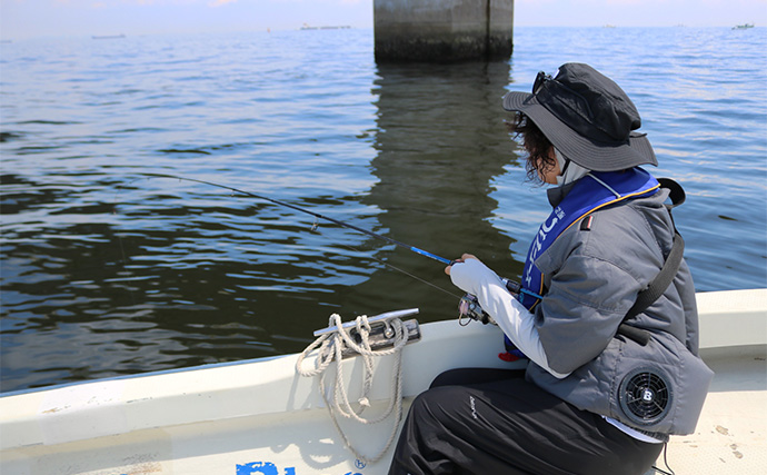 「炎天下でも涼しい＆携帯の充電もできる！」空調ウェア『Bulonchiファンバッテリー』でキス釣りしてみた