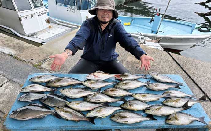 【沖釣り釣果速報】伊良湖沖のイシダイ釣りで4.6kgの良型浮上！（愛知・静岡）