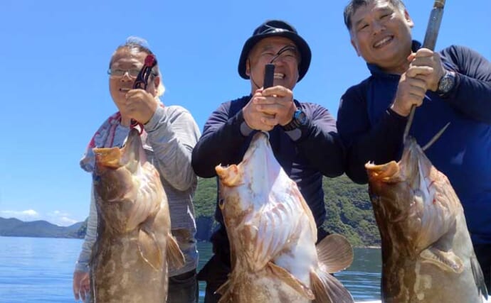 【沖釣り釣果速報】アラ18kg浮上！平戸沖のイカ流し釣りで超ド級モンスター連発（長崎・佐賀）