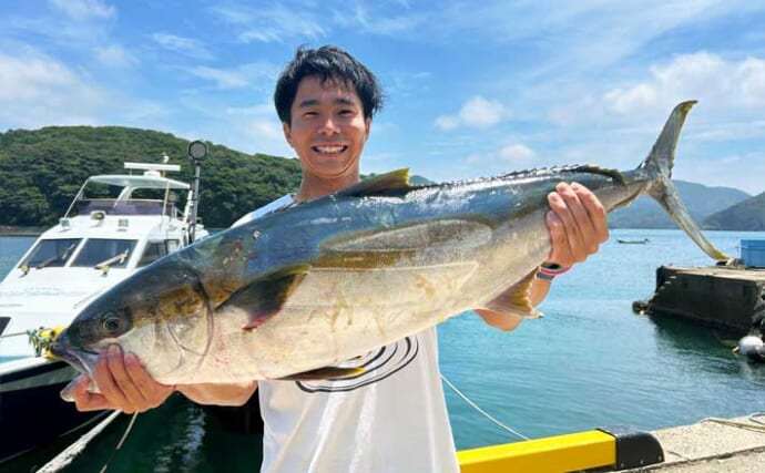 【沖釣り釣果速報】阿値賀島でのルアー釣りで夏ヒラマサをキャッチ！（長崎・佐賀）