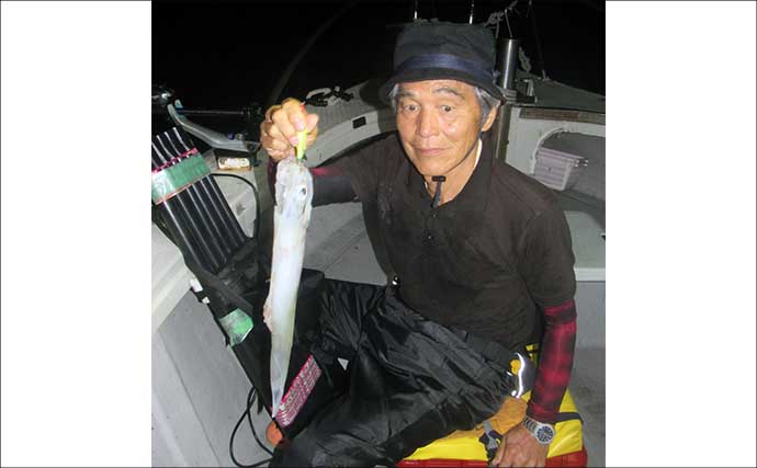 【沖釣り釣果速報】イカメタルで船中トップ131尾！玄界灘の夜焚きイカ釣りが絶好調（福岡）