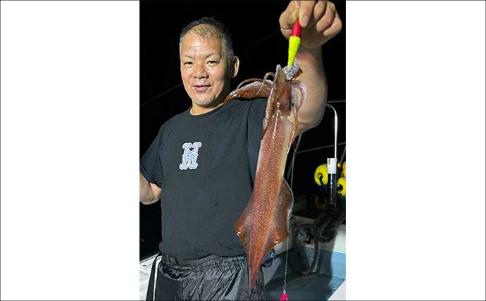 【沖釣り釣果速報】イカメタルで船中トップ131尾！玄界灘の夜焚きイカ釣りが絶好調（福岡）
