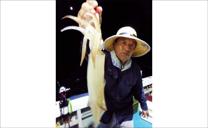 【沖釣り釣果速報】イカメタルで船中トップ131尾！玄界灘の夜焚きイカ釣りが絶好調（福岡）