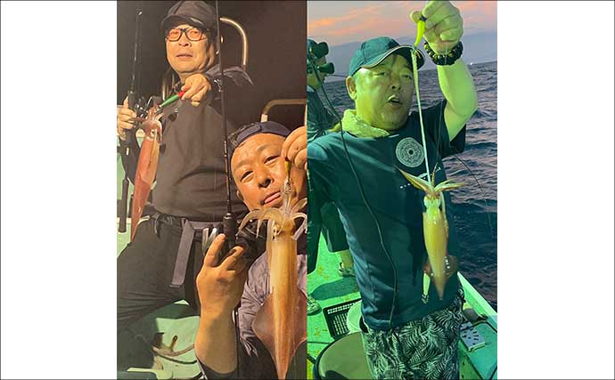 【沖釣り釣果速報】イカメタルで船中トップ131尾！玄界灘の夜焚きイカ釣りが絶好調（福岡）