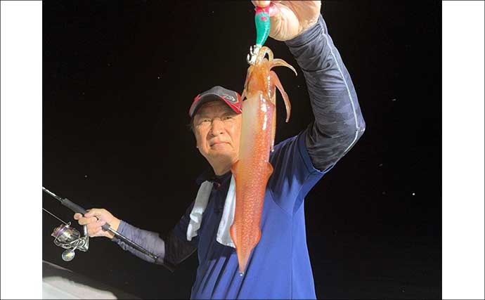 【沖釣り釣果速報】イカメタルで船中トップ131尾！玄界灘の夜焚きイカ釣りが絶好調（福岡）