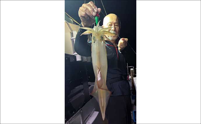 【沖釣り釣果速報】イカメタルで船中トップ131尾！玄界灘の夜焚きイカ釣りが絶好調（福岡）
