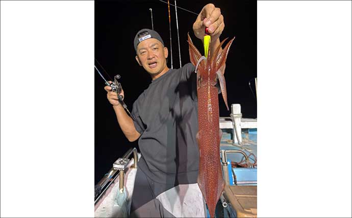 【沖釣り釣果速報】イカメタルで船中トップ131尾！玄界灘の夜焚きイカ釣りが絶好調（福岡）
