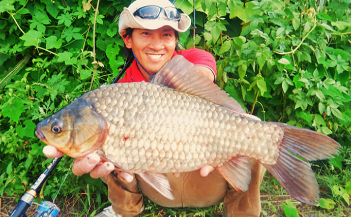 偶然釣れた1.97kgギンブナが【IGFAワールドレコード】に認定！チャンスは誰にでもある？