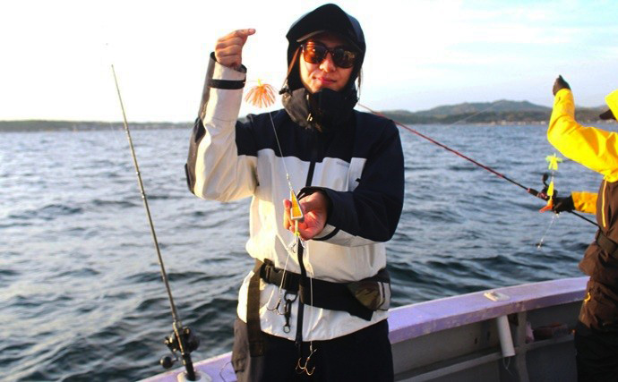 「ビギナー女子がフグを連発！」淡路島沖で新作カットウ釣り仕掛けが炸裂【兵庫】