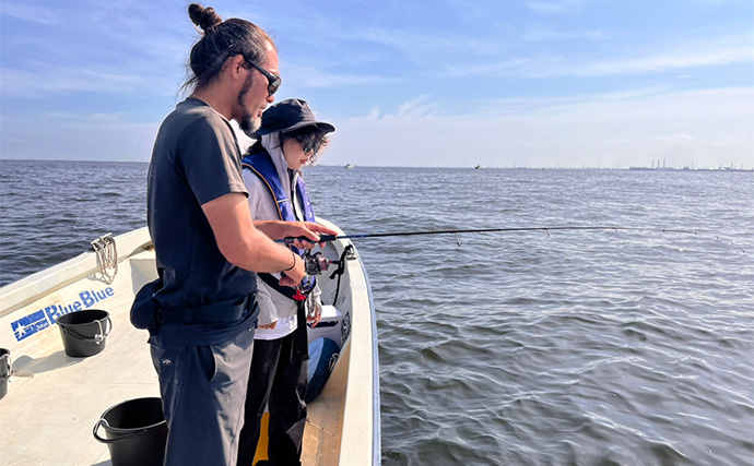 「炎天下でも涼しい＆携帯の充電もできる！」空調ウェア『Bulonchiファンバッテリー』でキス釣りしてみた