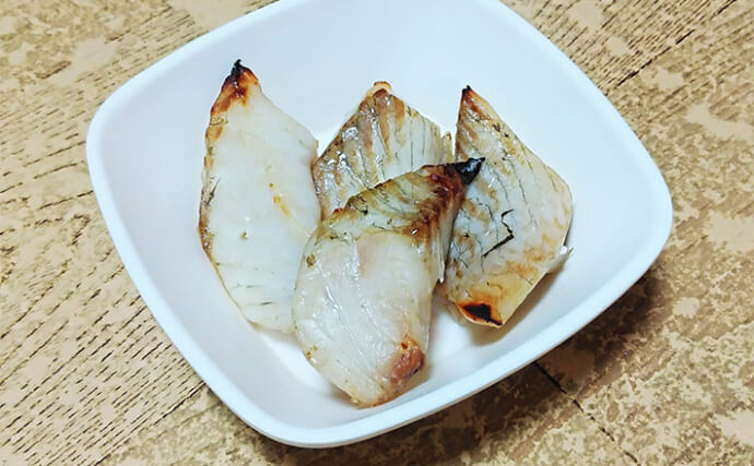 釣魚で作る「干物」レシピ：フッコのみりん干し　使用する魚のサイズが大事