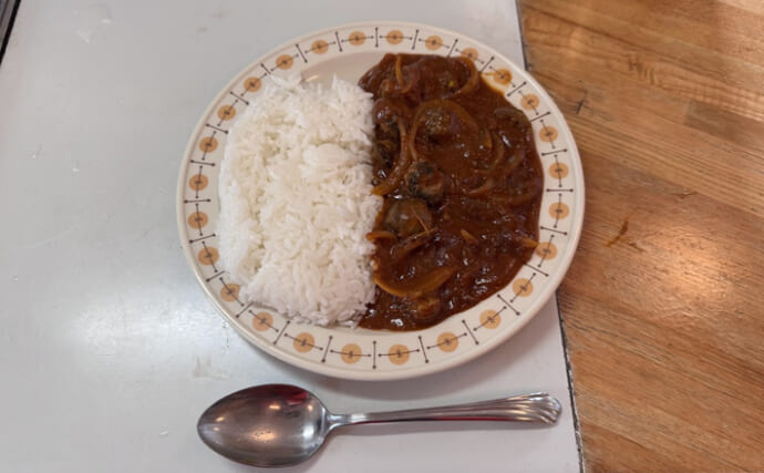 イソギンチャクをカレーにして食べてみた　シーフードカレーの具としてバッチリ！