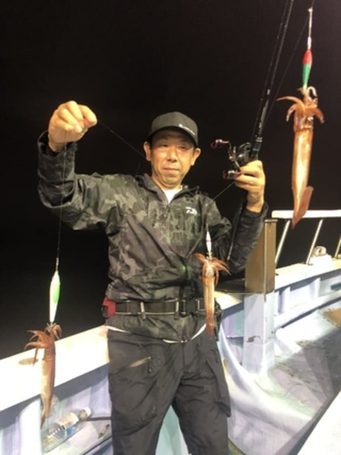 指6本級ドラゴンタチウオ登場！赤い宝石・アカムツ＆夜イカ好調【今週の全国厳選釣果】