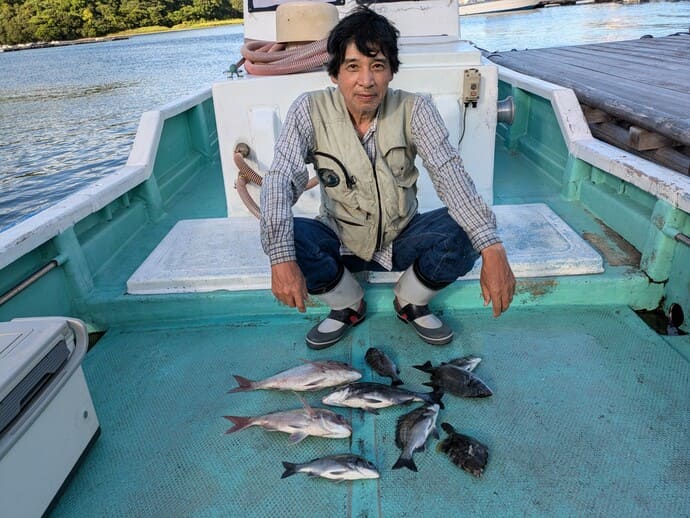 幻のシロアマダイ堅調＆筏釣りで良型クロダイ＆江戸前天ぷら船で舌鼓？【今週の全国厳選釣果】