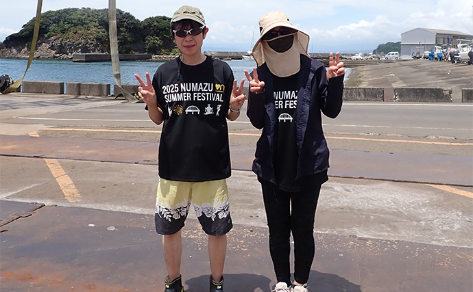 沼津エリアのボート釣りでアカハタにオオモンハタ【静岡】ひとつテンヤでキャッチ