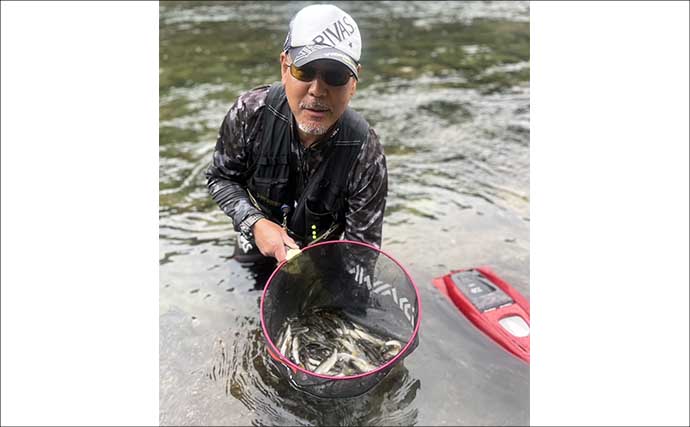 「盛夏のトモ釣り必勝法！」大内山川で群れアユを掛ける方法を伝授【三重】
