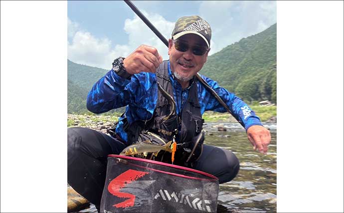 「盛夏のトモ釣り必勝法！」大内山川で群れアユを掛ける方法を伝授【三重】