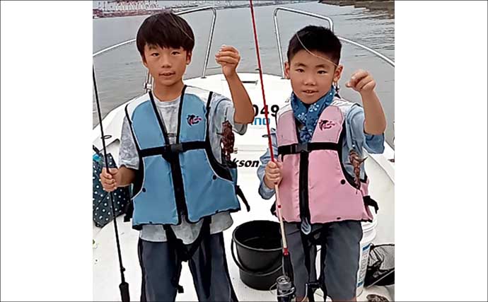 【沖釣り釣果速報】金洲五目からのアマダイリレー便！多彩な魚と赤白アマダイをゲット（愛知・静岡）