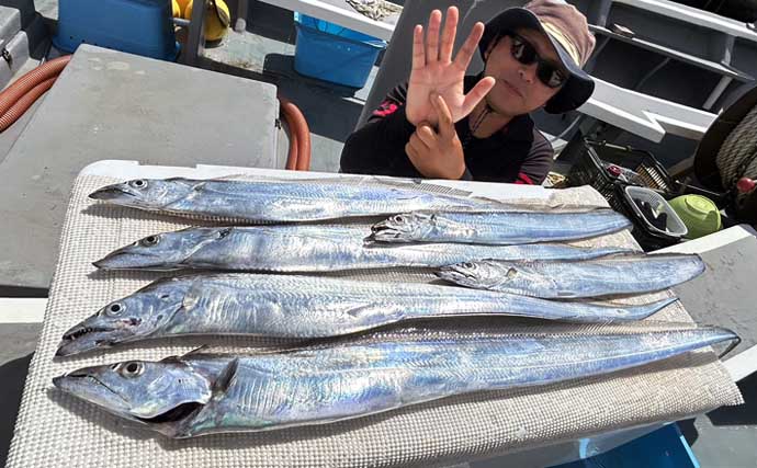 【沖釣り釣果速報】金洲五目からのアマダイリレー便！多彩な魚と赤白アマダイをゲット（愛知・静岡）